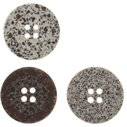 Macadamia 4 Hole Buttons | 20/23/25mm