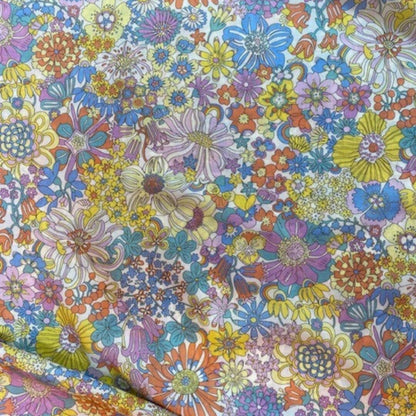 Rainbow Garden Pandora Viscose | 2 Colourways! | Liberty Fabrics