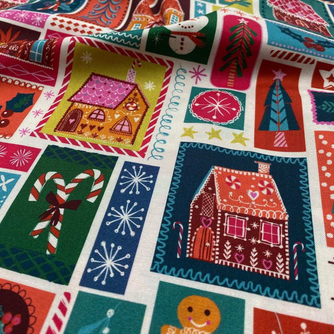 Patchwork Candy Houses Craft Cotton
