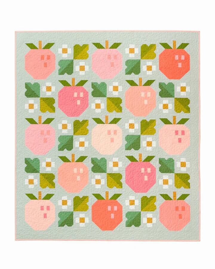Pen + Paper Patterns | Pineberry Quilt Pattern