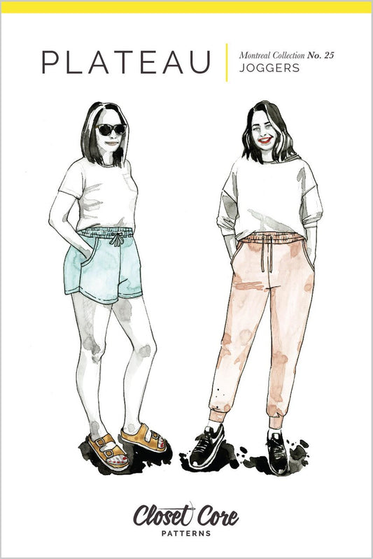 Closet Core | Plateau Joggers Paper Pattern