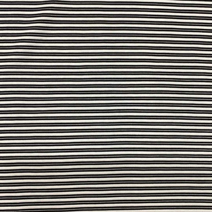 Textured Stripe Ponte Roma | Deadstock