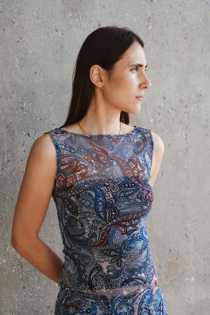 PUFF AND PENCIL | Wavy Hem Dress PDF Pattern