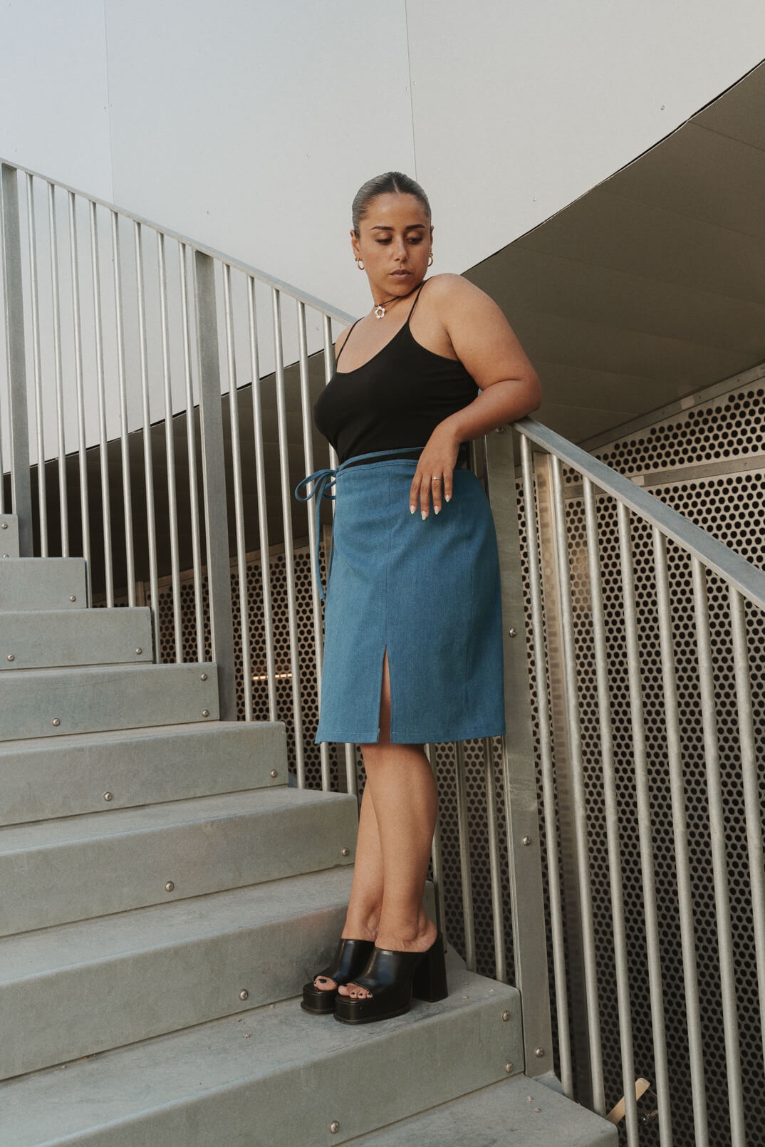 PUFF AND PENCIL | Strap Wrap Skirt PDF Pattern