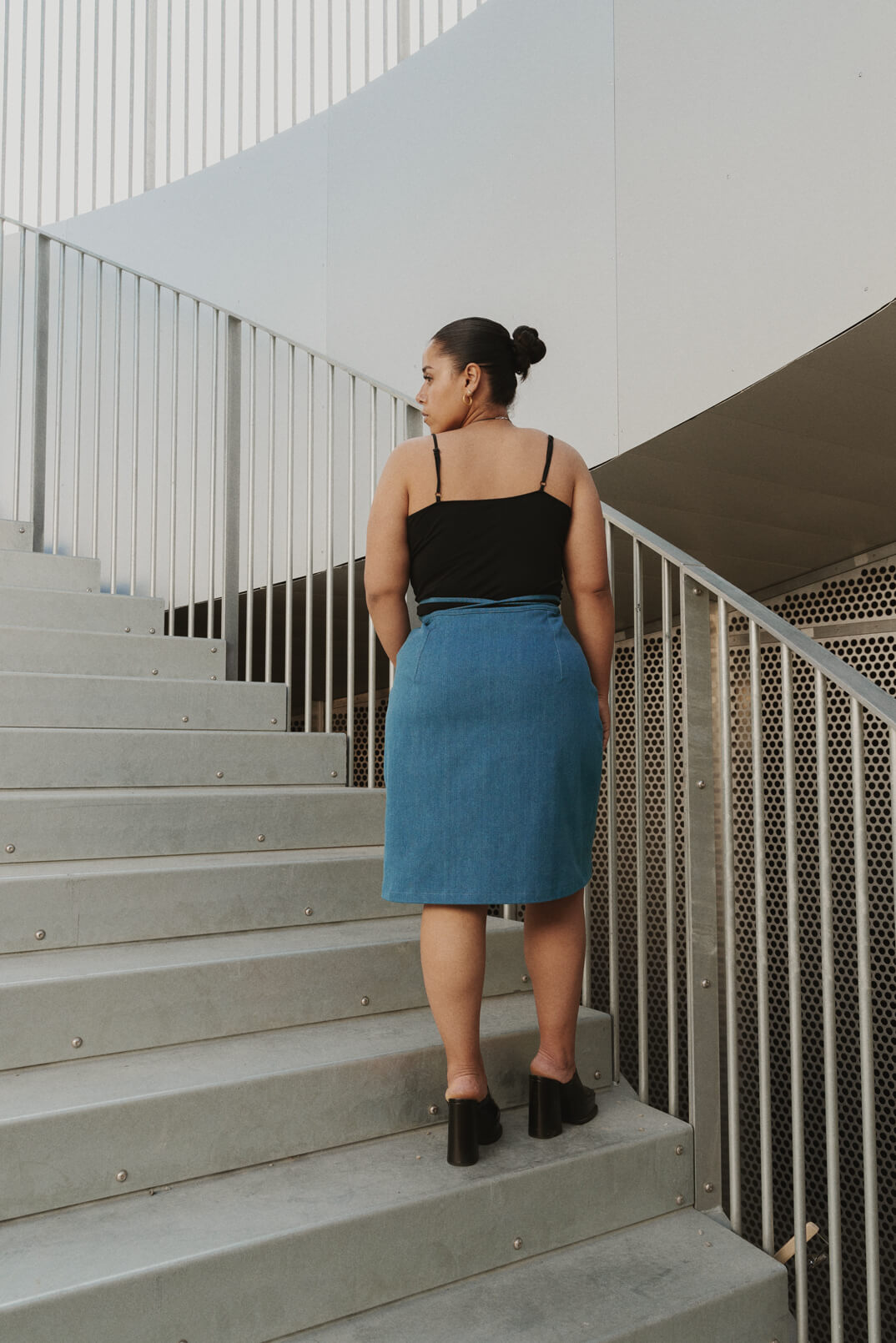 PUFF AND PENCIL | Strap Wrap Skirt PDF Pattern