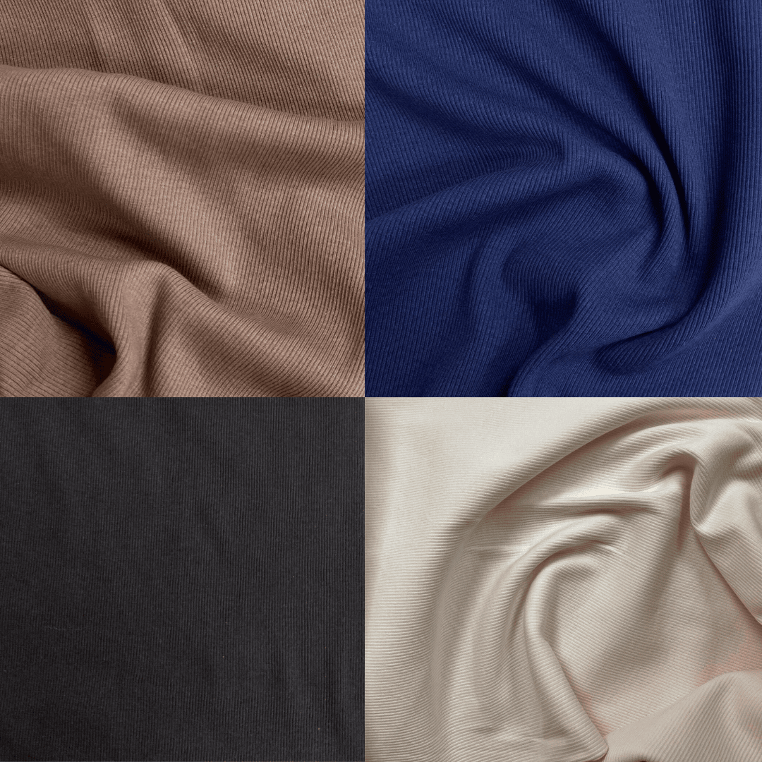Tubular Ribbing | 4 Colours!