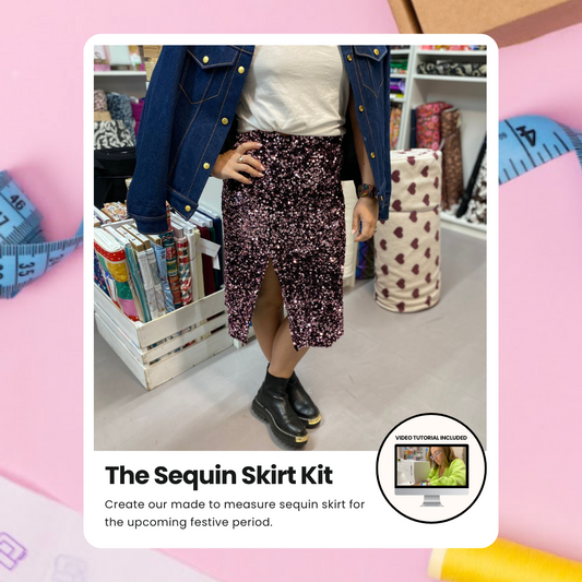Sequin Skirt Sew Along Fabric Kit