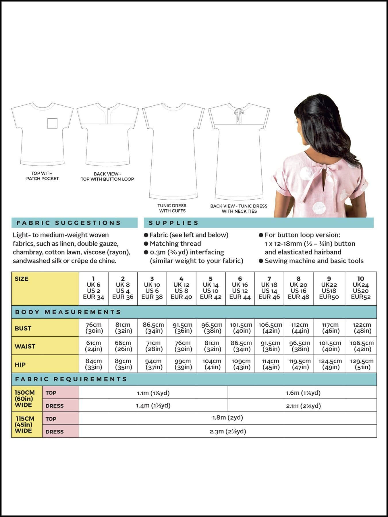 Stevie Paper Pattern | Tilly and The Buttons