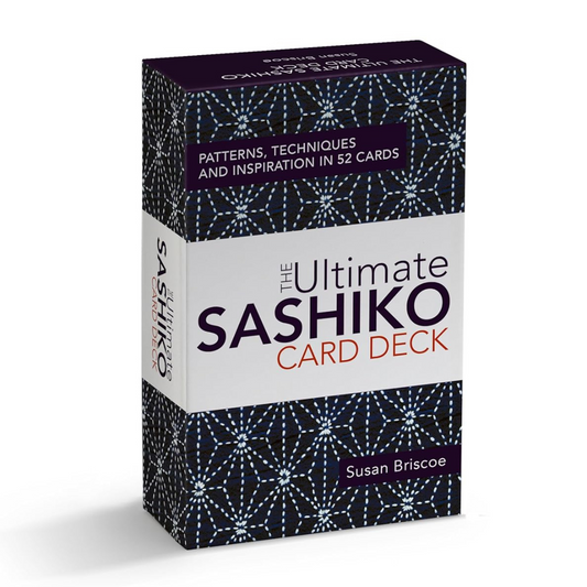 The Ultimate Sashiko Card Deck by Susan Briscoe
