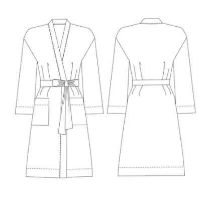 Alice & Co Lavender Robe Pattern