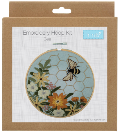 Embroidery Hoop Kit: Bee