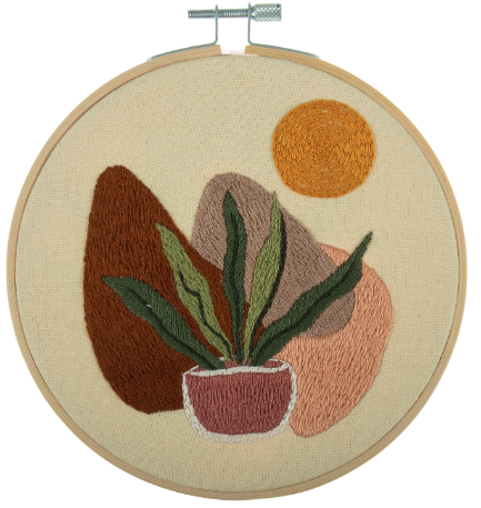 Embroidery Hoop Kit: Nature