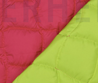 Graphic Pre-Quilted Fabric | Double sided