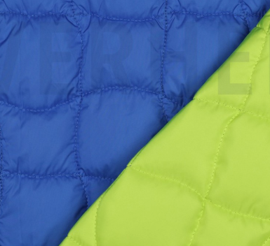 Graphic Pre-Quilted Fabric | Double sided