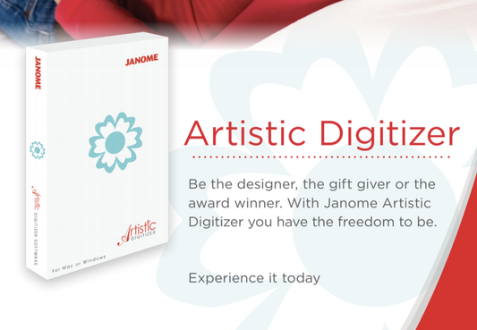Artistic Digitizer Software for Embroidery Machines - PC & MAC Compatible