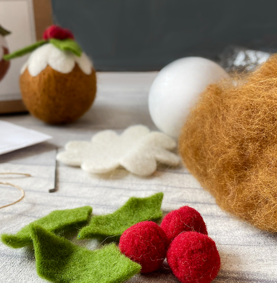 Xmas Classes - Crafty Weekend - Intro to Needle Felting DUNDEE