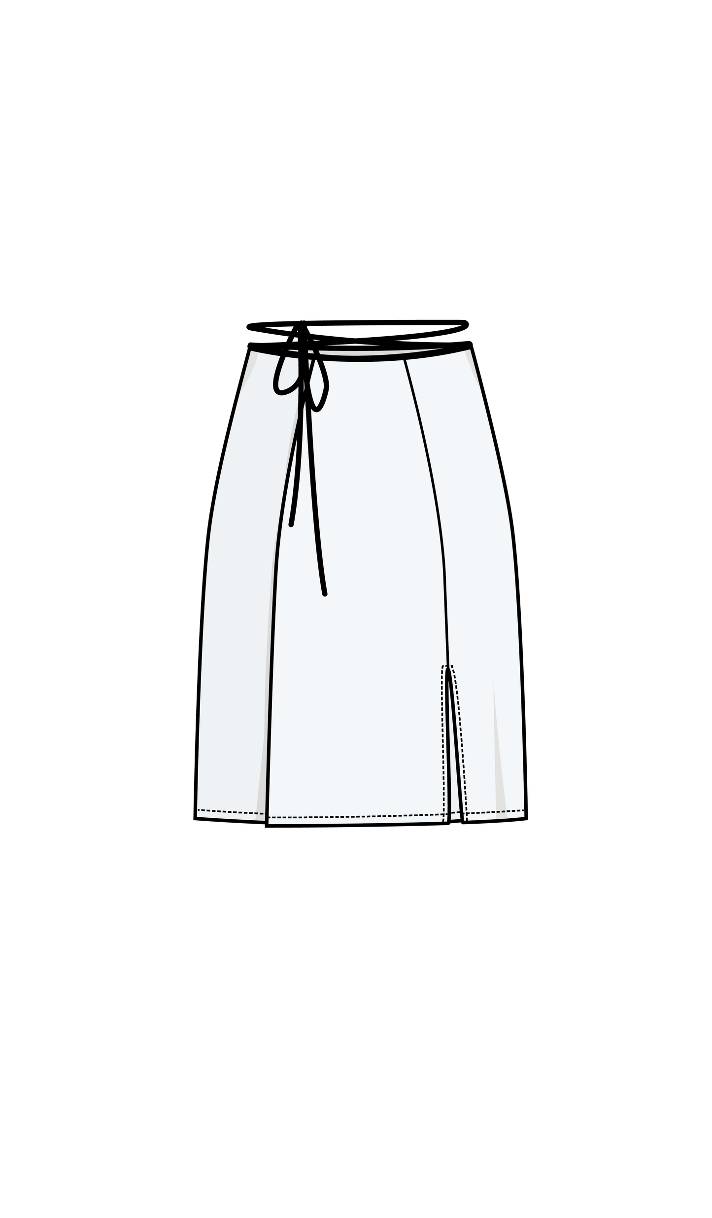 PUFF AND PENCIL | Strap Wrap Skirt PDF Pattern