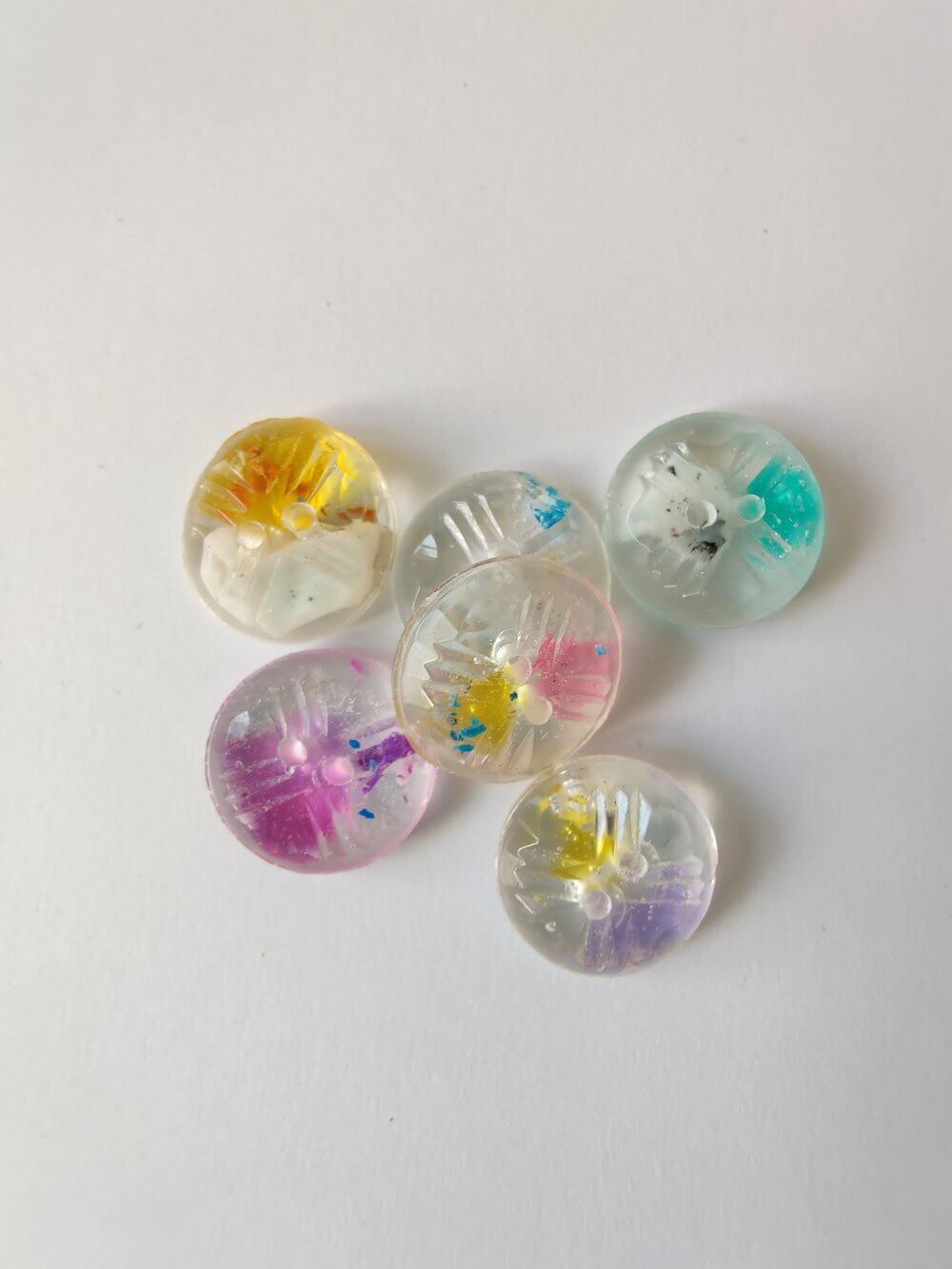 Ethel & Joan Buttons | Sweet Shard Deco 6 Pack