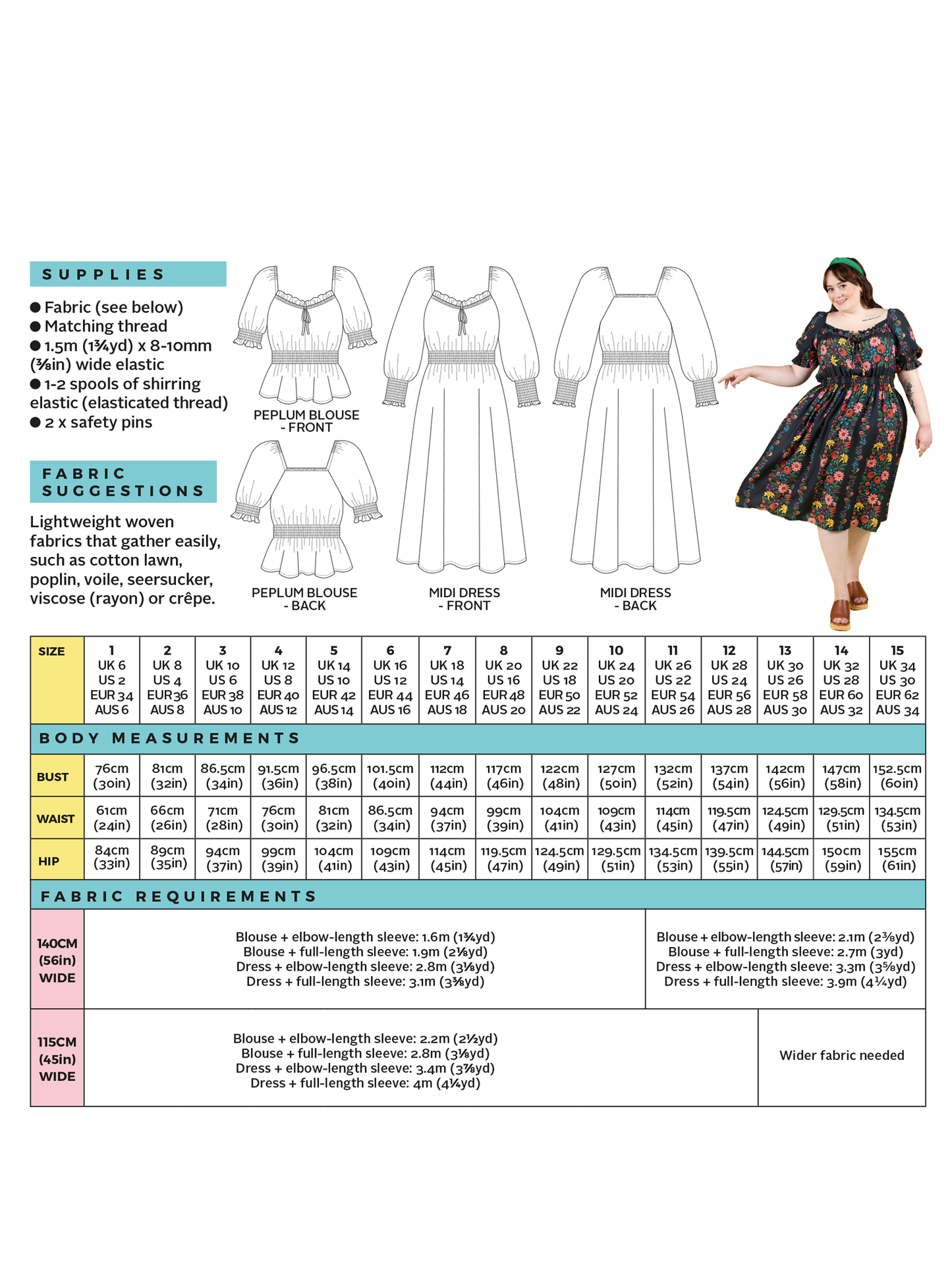 Tilly and the Buttons | Mabel Paper Pattern