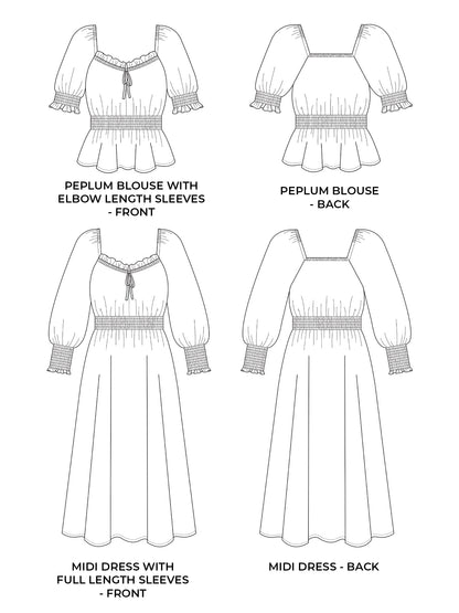 Tilly and the Buttons | Mabel Paper Pattern