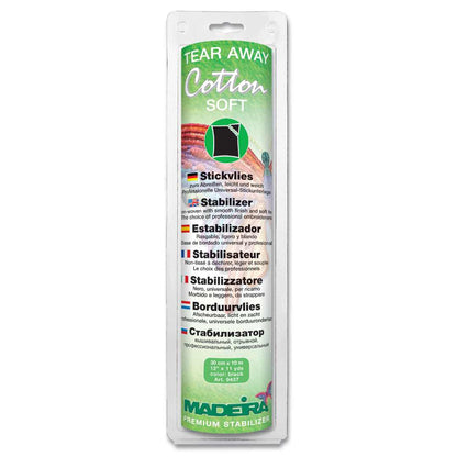 Premium Stabilisers for Embroidery | Madeira | Tear Away