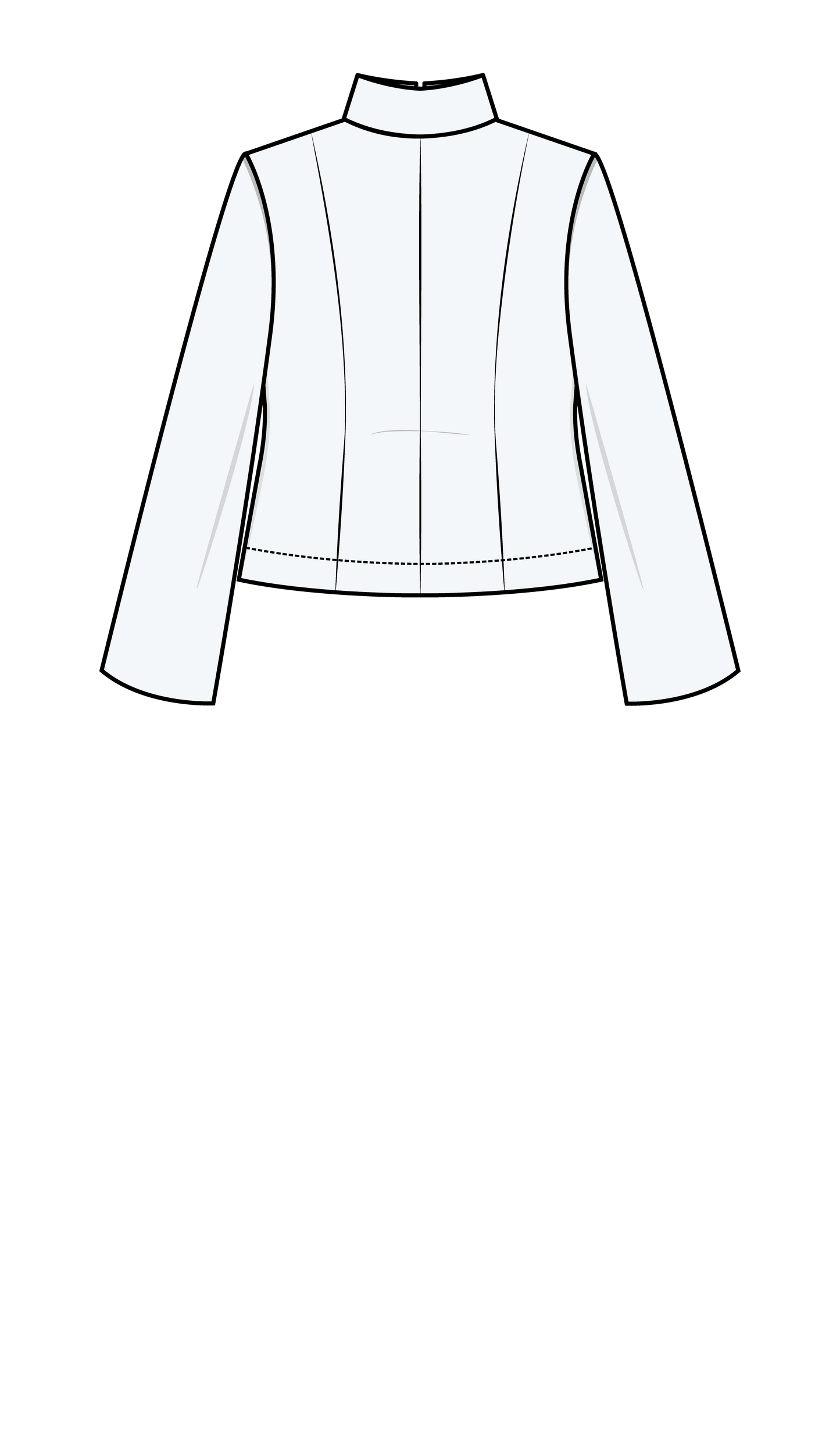 PUFF AND PENCIL Zip Vest x Basic Sleeve PDF Pattern Bundle