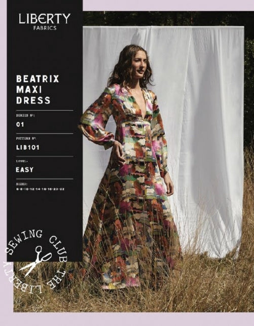 Liberty | Beatrix Maxi Dress Paper Pattern
