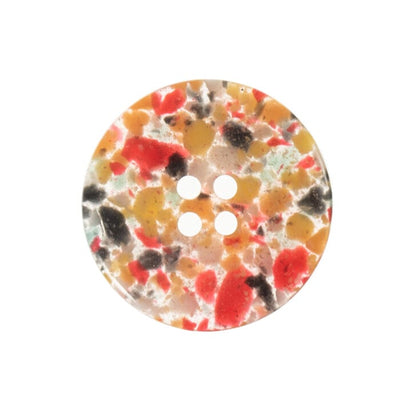 Recycled Plastic Scrap 4 Hole Buttons | 18/20/25mm