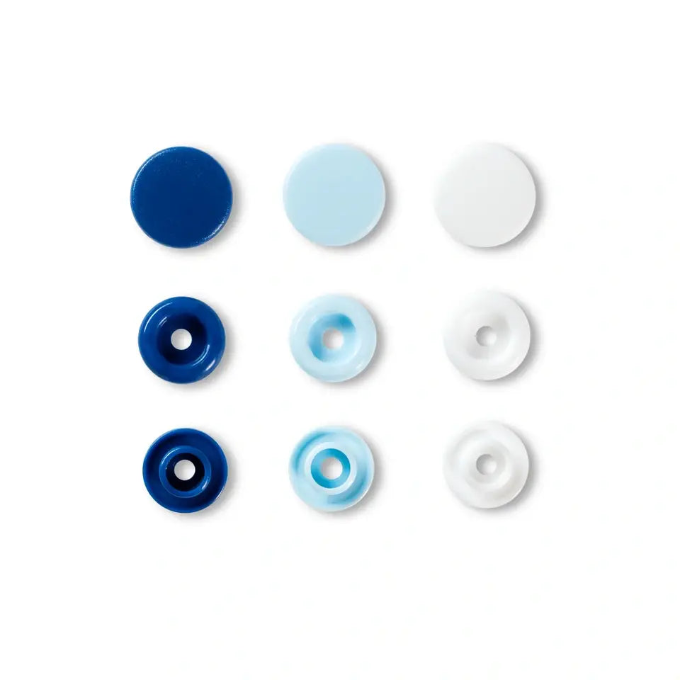 30 Colour Press Fasteners | 7 Colourways | Prym Love