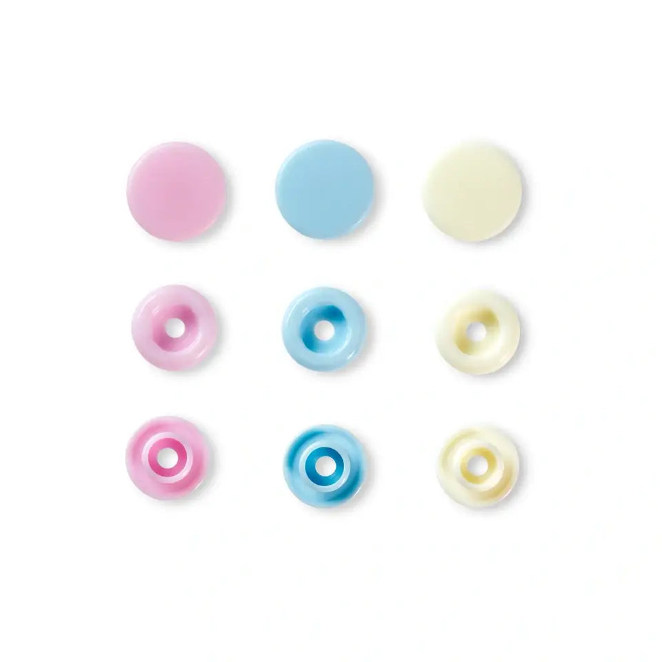 30 Colour Press Fasteners | 7 Colourways | Prym Love