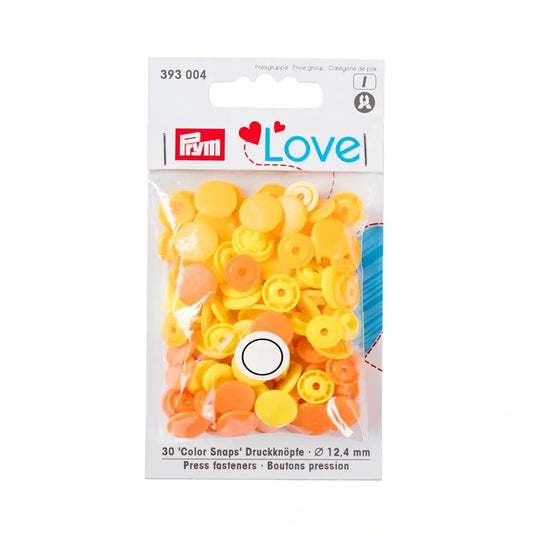 30 Colour Press Fasteners | 7 Colourways | Prym Love