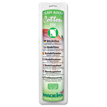 Premium Stabilisers for Embroidery | Madeira | Tear Away