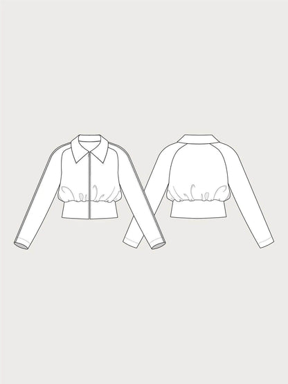 The Assembly Line | Cropped Jacket Paper Pattern