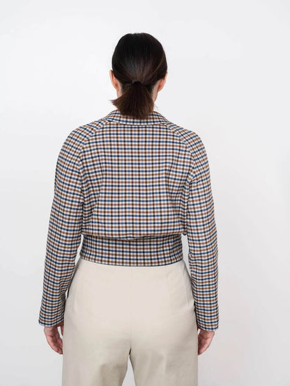 The Assembly Line | Cropped Jacket Paper Pattern