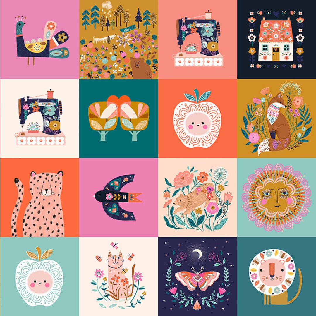 Decade Quilting Panel