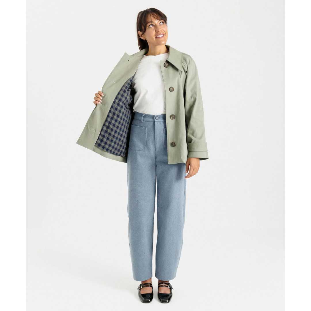 Papercut Patterns- Eliza Trench Paper Pattern