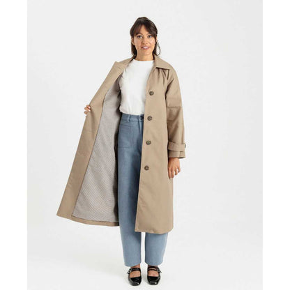Papercut Patterns- Eliza Trench Paper Pattern