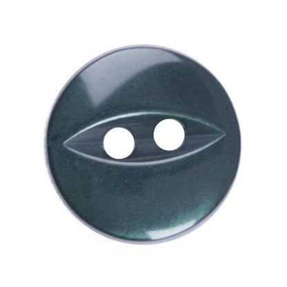 Fish Eye 2 Hole Plain Buttons : 11mm/14mm/16mm
