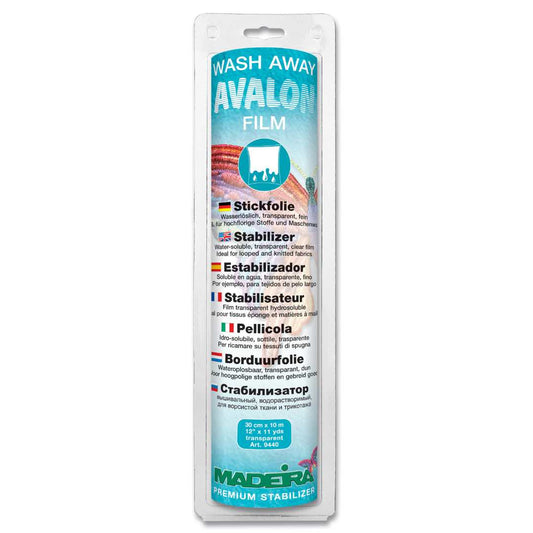 Premium Stabilisers for Embroidery | Madeira | Wash Away