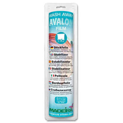 Premium Stabilisers for Embroidery | Madeira | Wash Away