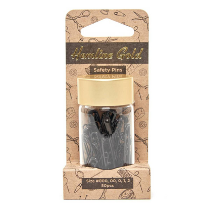 Hemline Gold Saftety Pins | Two colours