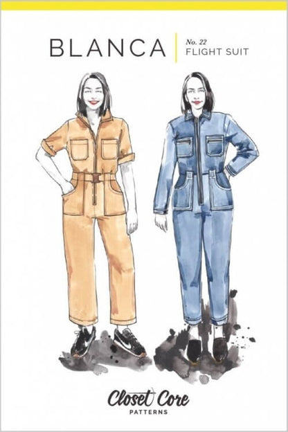 Closet Core Patterns | Blanca Flight Suit