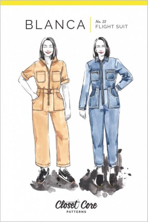 Closet Core Patterns | Blanca Flight Suit