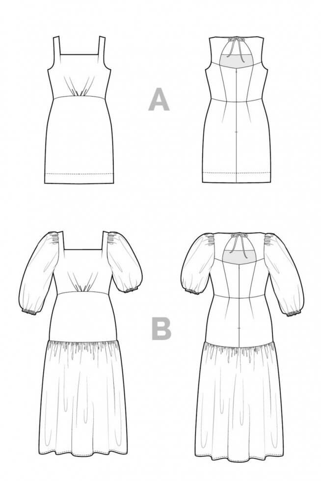 Closet Core Patterns | Pauline Dress