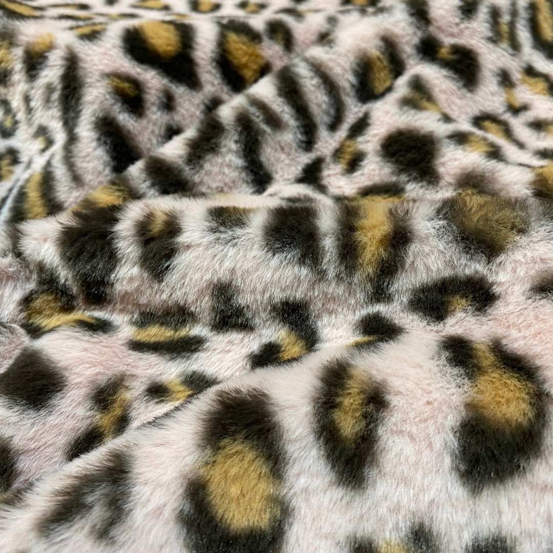Leopard Print Fake Fur | 2 Colours!
