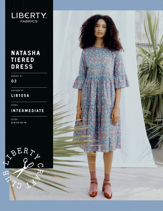 Liberty | Natasha Tiered Dress Paper Pattern