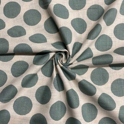 Big Dots Linen Like Slub | Sevenberry | Multiple Colours