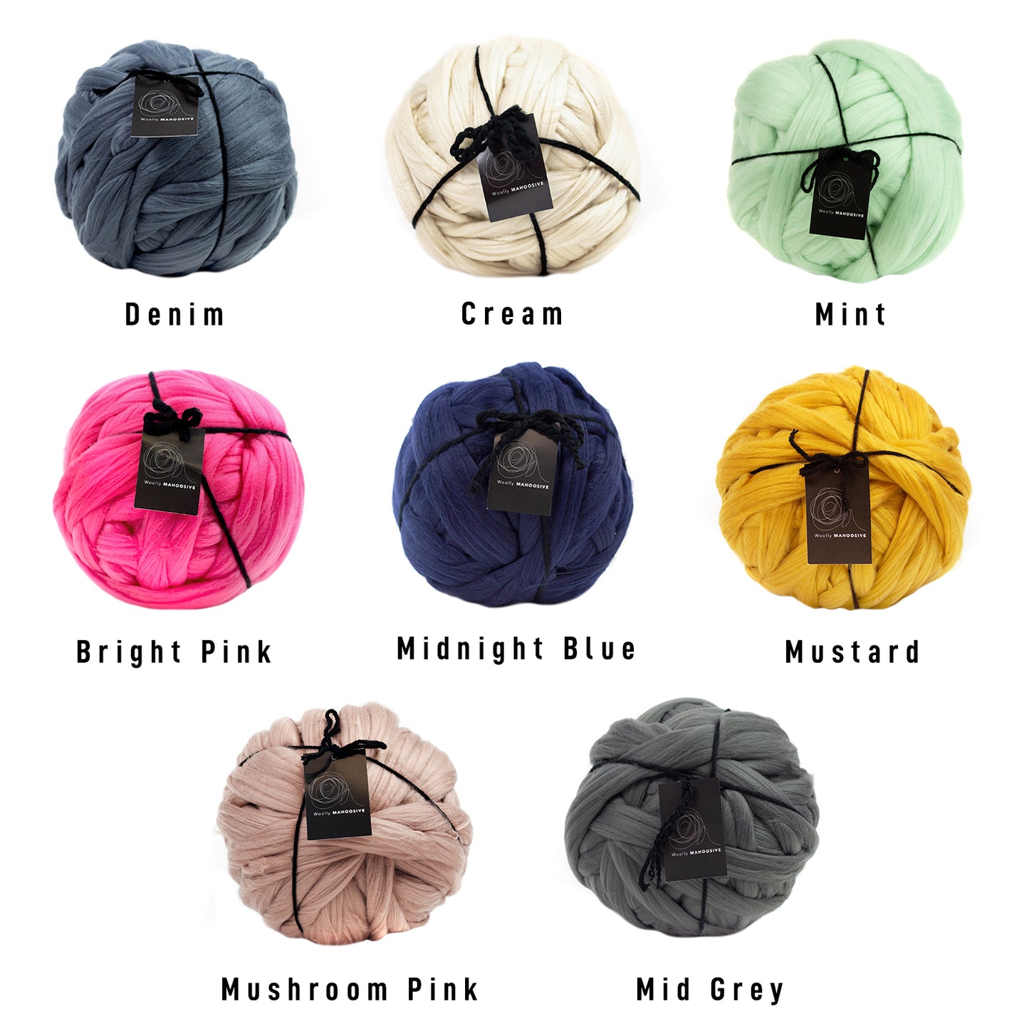 Chunky Blanket Yarn - Arm Knitting 2Kg