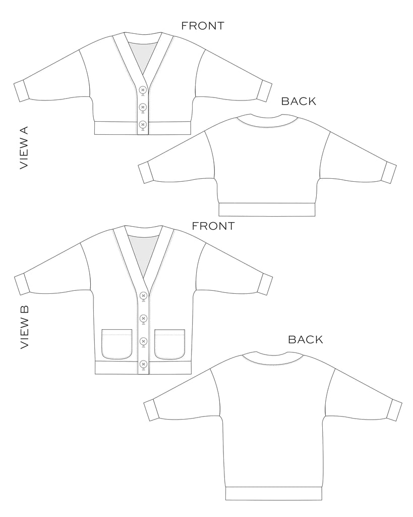 True Bias | Marlo Sweater Pattern