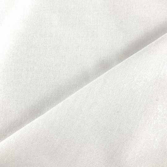Medium Weight Fusible Woven Interfacing | White & Black